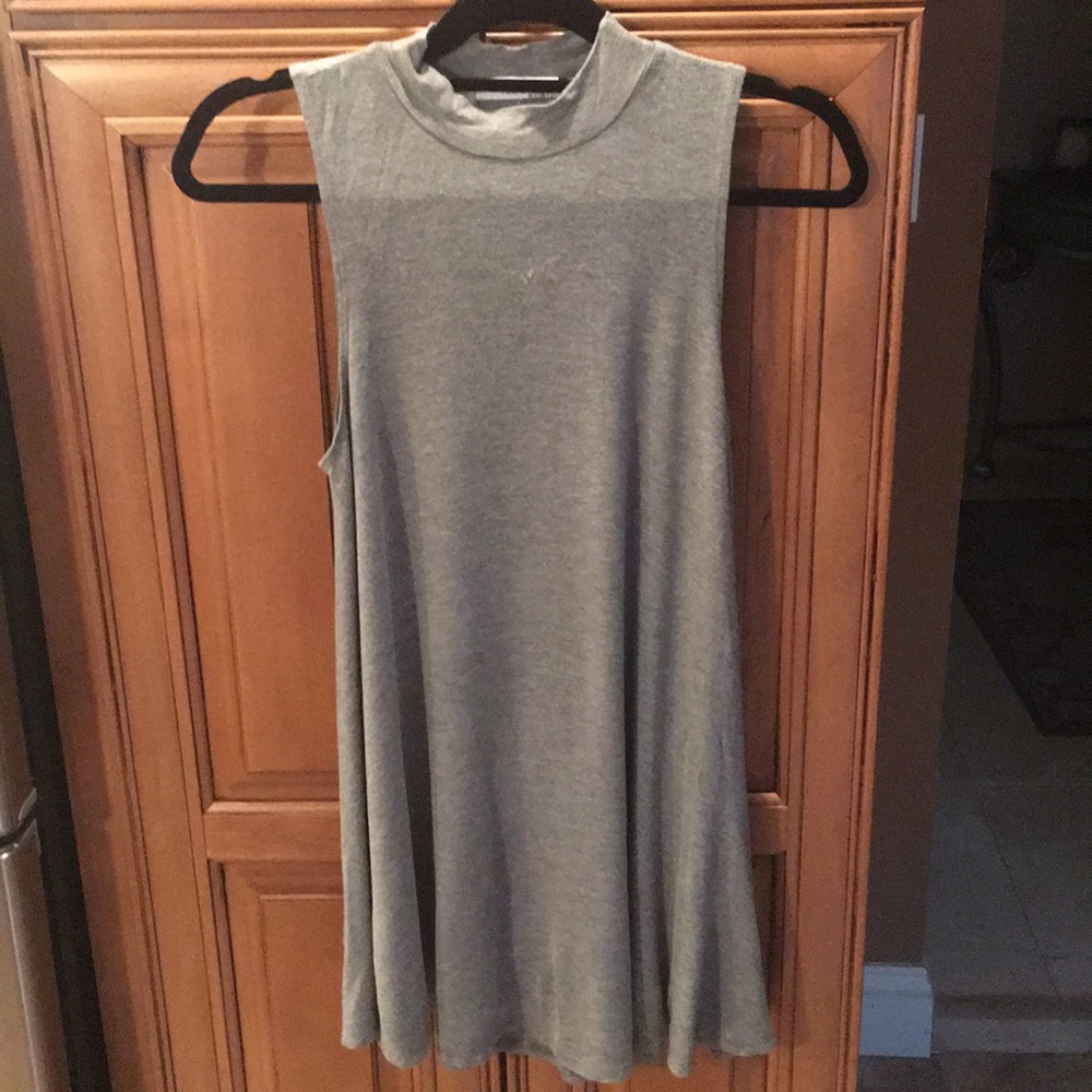 Turtleneck tank dress